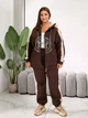 Спортивный костюм женский ELFBERG VM-895 56-58 Шоколадный (2000001042977) - изображение 1