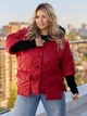 Куртка демисезонная женская ELFBERG MAR-0555 60-62 Красная (2000001069561) - изображение 1