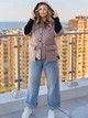 Куртка демисезонная женская ELFBERG MAR-0555 60-62 Мокко (2000001069486) - изображение 3