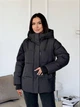 Пуховик зимний короткий женский ELFBERG GAL-620 S Черный (2000001097199) - изображение 1