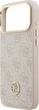 Etui na smartfon Apple iPhone 18 Pro Max/17 Pro Max Guess 4G Strass Logo MagSafe Pink (GUHMP18XP4GRMDEP) - obraz 6