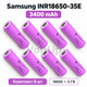 Акумулятори Samsung INR18650-35E 3400 mAh Li-ion 3.7 В 8A 18650 без захисту — комплект 8 шт 2026 рік - зображення 1