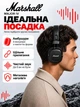 Наушники маршал беспроводные Bluetooth с микрофоном USB-C шумоподавлением стерео блютуз игровые накладные беспроводная быстрая зарядка для музыки гейминга Marshall Major IV - изображение 5