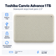 Зовнішній жорсткий диск Toshiba Canvio Advance 1 ТБ 2.5" USB 3.2 Gen 1 White (HDTCA10EW3AA) - зображення 1