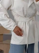 Тренч женский ELFBERG UW-118 48-50 Белый (2000001047729) - изображение 3