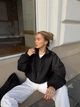 Бомбер женский ELFBERG SP-7121 42-48 Черный (2000001096758) - изображение 6