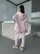 Спортивный костюм на флисе женский ELFBERG BO-540 42-46 Розовый (2000001094839) - изображение 2