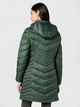 Куртка демисезонная удлиненная с капюшоном женская Calvin Klein 799669007 XL Зеленая (1163161085) - изображение 2