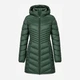 Куртка демисезонная удлиненная с капюшоном женская Calvin Klein 799669007 XL Зеленая (1163161085) - изображение 7