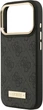 Etui na smartfon Apple iPhone 18 Pro/17 Pro Guess 4G Logo Plate MagSafe Black (GUHMP18LU4GPRK) - obraz 6