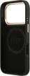 Etui na smartfon Apple iPhone 18 Pro/17 Pro Guess 4G Logo Plate MagSafe Black (GUHMP18LU4GPRK) - obraz 7