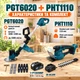 Садовый комплект триммер и ножницы-кусторез 20 В, набор для ухода за газоном, аккумуляторный инструмент с батареей 4 Ач - изображение 2