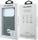 Etui na smartfon Apple iPhone 18 Pro/17 Pro Karl Lagerfeld with Ring Stand 360 Karl Head Pin MagSafe Black (KLHMP18LPSRSKLHK) - obraz 8