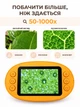 Мікроскоп дитячий цифровий з IPS екраном камерою 1000x зумом LCD LED підсвіткою фото відеозаписом вбудованою пам’яттю USB портативний кишеньковий монокулярний навчальний шкільний для спостережень дослідів експериментів розвитку дітей Swan Baby жовтий - зображення 3
