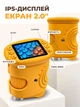 Мікроскоп дитячий цифровий з IPS екраном камерою 1000x зумом LCD LED підсвіткою фото відеозаписом вбудованою пам’яттю USB портативний кишеньковий монокулярний навчальний шкільний для спостережень дослідів експериментів розвитку дітей Swan Baby жовтий - зображення 4