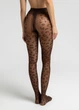 Колготки жіночі з леопардовим принтом Giulia LEO 20 (1) 4 Brown-coffee, коричневі колготи з тваринним принтом, стильні - зображення 4