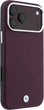 Чохол для смартфона Apple iPhone 18 Pro Max/17 Pro Max BMW Sign Deboss Quilted Metal Logo MagSafe Burgundy (BMHMP18X26SWOSPR) - зображення 4