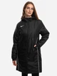 Куртка демісезонна довга з капюшоном жіноча Nike Therma-Fit Park 26 HM7280-010 XS Чорна (198726182183) - зображення 1