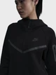 Толстовка на молнии с капюшоном женская Nike W Nsw Tch Flc Wr Fz Hdy 2 HV6747-010 M Черная (197860236530) - изображение 5