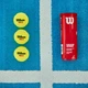 М'ячі для падел-тенісу Wilson Padel 3 ball can Жовтий (WR8900801001) (97512510264) - зображення 3