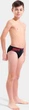 Плавки слипы для мальчиков Arena BOLD SWIM BRIEFS черный, коралловый Дит 116 см - изображение 2