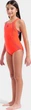 Купальник слитный для девушек Arena GRAPHIC SWIMSUIT SWIM PRO BACK оранжевый Дит 152 см - изображение 2