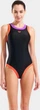 Купальник слитный для женщин Arena BOLD LINES SWIMSUIT черный 38 - изображение 1