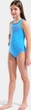 Купальник слитный для девушек Arena BAY SWIMSUIT SWIM PRO BACK голубой Дит 152 см - изображение 2