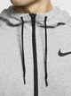 Спортивная кофта флисова утепленная мужская Nike M Nk Dry Hoodie Fz Fleece CJ4317-063 M Светло-серая (193655219511) - изображение 4