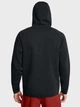 Спортивная кофта флисова утепленная мужская Under Armour Ua Unstoppable Flc Fz Hd Eu 1389352-001 L Черная (197778116290) - изображение 2