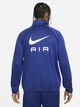 Спортивна жіноча кофта Nike Air. Knitted Men's Polyester Jacket DQ4221-455 L Синя (196151309328) - зображення 2