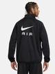 Спортивная кофта мужская Nike Air. Knitted Men'S Polyester Jacket DQ4221-010 S Черная (196147179423) - изображение 2