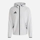 Спортивная ветровка мужская Adidas Tiro Travel Woven Windbreaker KD3336 L Белая (4068821647589) - изображение 4
