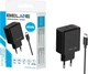 Ładowarka Beline 45W GaN USB-A/USB-C z kablem USB-C to USB-C BLN2CB45C Black (5906849665088) - obraz 2