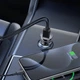 Ładowarka samochodowa Wozinsky 65W USB-C PD + USB-A QC 3.0 Black (5907769383915) - obraz 6