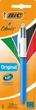 Długopis kulkowy BIC 4 Colours Original BL1 1 mm (3086121601613) - obraz 1