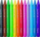 Олівці воскові Maped Color Peps Wax Crayons 12 кольорів (3154148610113) - зображення 2