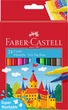 Zestaw flamastrów Faber-Castell Fibre-tip 554202 24 kolory (4005405542021) - obraz 1