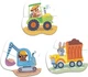 Puzzle 3 w 1 DoDo Transport (4823115906489) - obraz 2