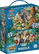 Puzzle 2 w 1 DoDo Paw Patrol Przygody w Dżungli (4823115909886) - obraz 1
