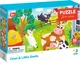 Puzzle DoDo Krowy i koźlęta 30 elementów (4823115912237) - obraz 1