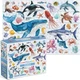 Puzzle Montessori DoDo Zwierzęta oceaniczne 200 elementów (4823115912565) - obraz 2