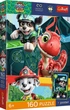 Puzzle Trefl Premium Plus Kids Paw Patrol The Dino Movie Dino Adventure 160 elementów (5900511154344) - obraz 1