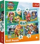 Puzzle Trefl Paw Patrol The Dino Movie Opowieści z wyspy dinozaurów 35+48+54+70 elementów (5900511346879) - obraz 1