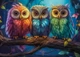 Puzzle Castorland Trzy małe sowy 260 elementów (5904438027651) - obraz 2