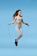 Скакалка швидкісна Spokey CANDY ROPE 3 м Синя (5905339436306) - зображення 7