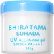 Увлажняющий крем-гель для комплексного ухода за лицом и телом Kor Japan Shiratama Suhada UV All in One Gel SPF50+ PA++++ 245 г (4571365224050) - изображение 2