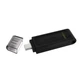 USB-флешка Kingston DataTraveler 70 256 ГБ USB 3.2 Gen 1 Type-C Black (740617331233) - изображение 3