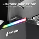 Ігрова Клавіатура ATTACK SHARK R85 HE White Магнітні світчі. Дротова, Кастомний lightbox, 8000Hz/s. RGB Підсвічування, Switch 0.005mm. Rapid Trigger - зображення 6
