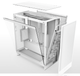 Корпус для ПК, NZXT H7 Flow Mid-Tower ATX Airflow PC Case - White - изображение 7